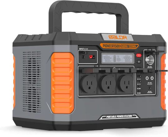 BALDR PIONEER600 高出力 ポータブルバッテリー 家庭用蓄電池 100V 50/60Hz対応 停電対策 R1003 - 画像 (10)